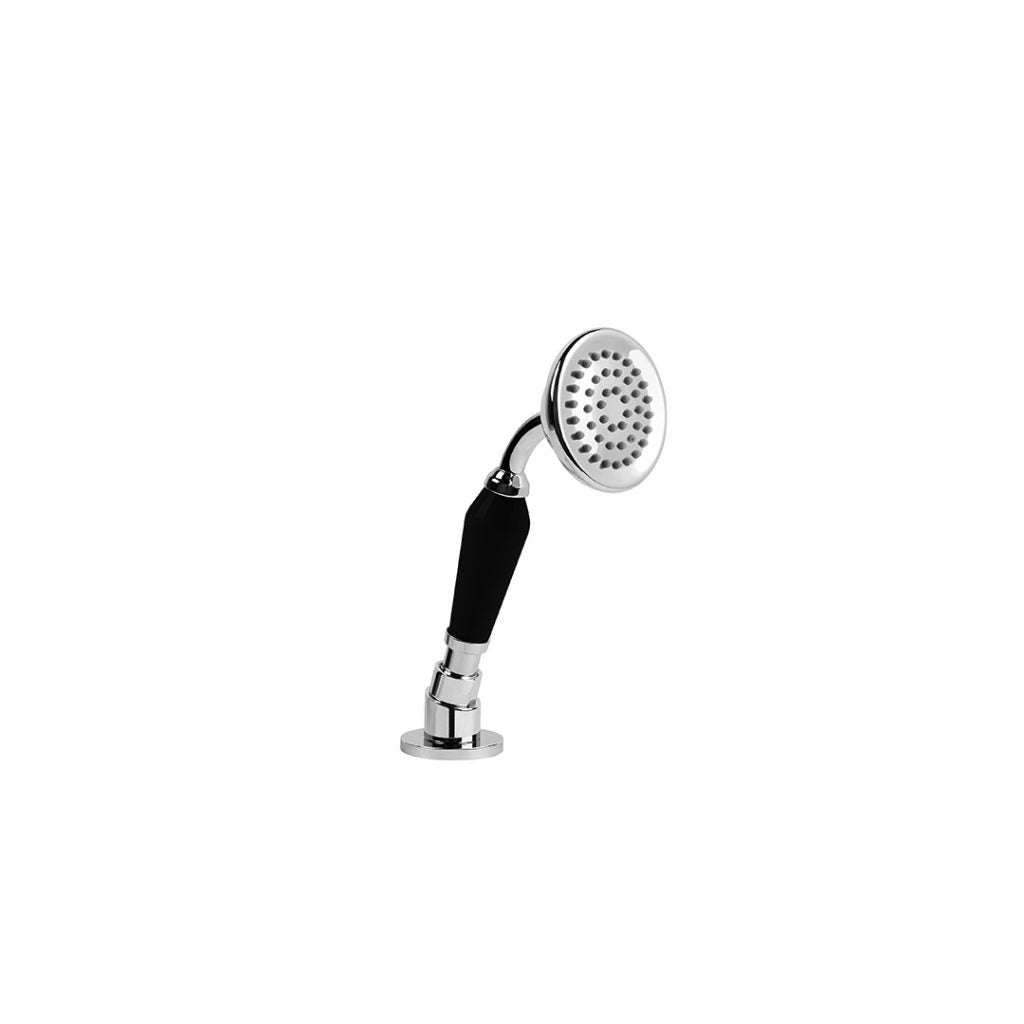 Neu England Handshower with Black Porcelain Insert