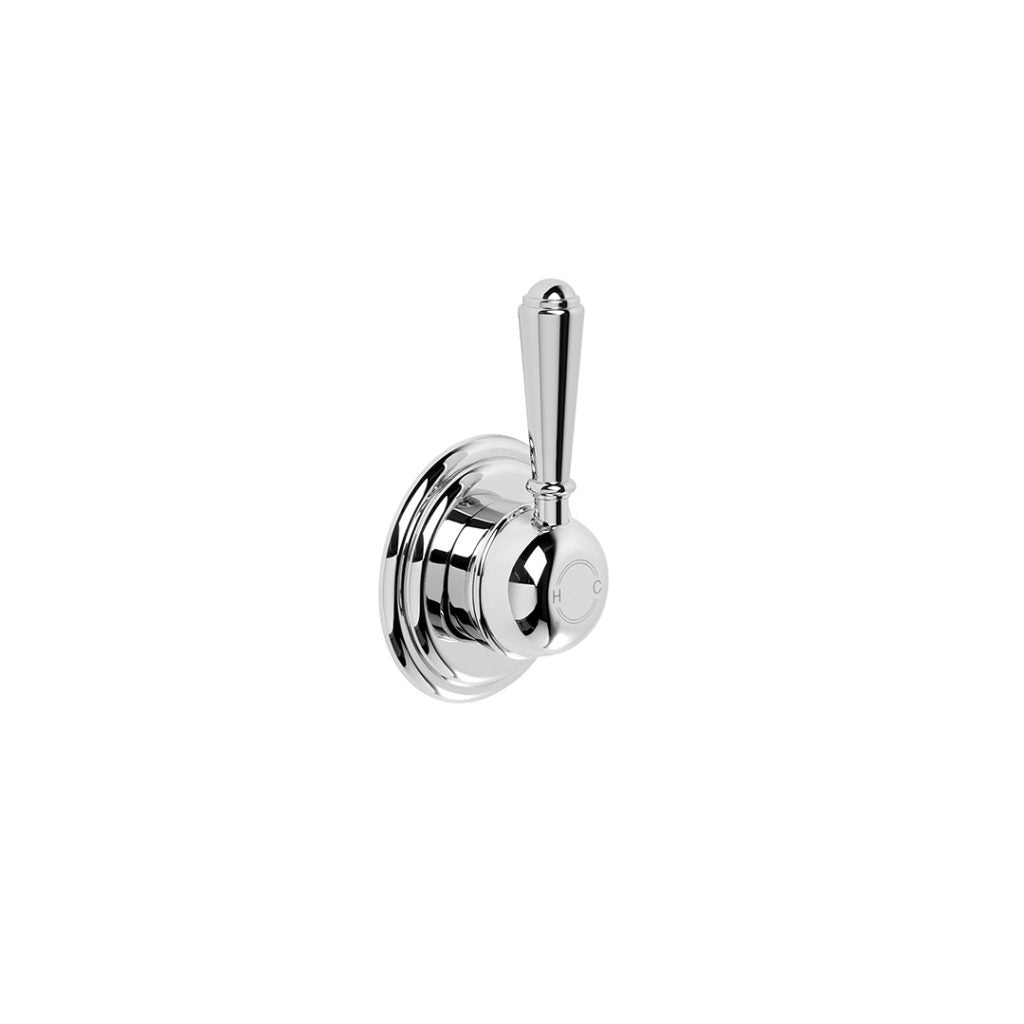 Neu England Wall Mixer with Metal Lever