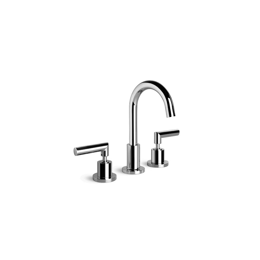 City Plus Basin Set with D Levers