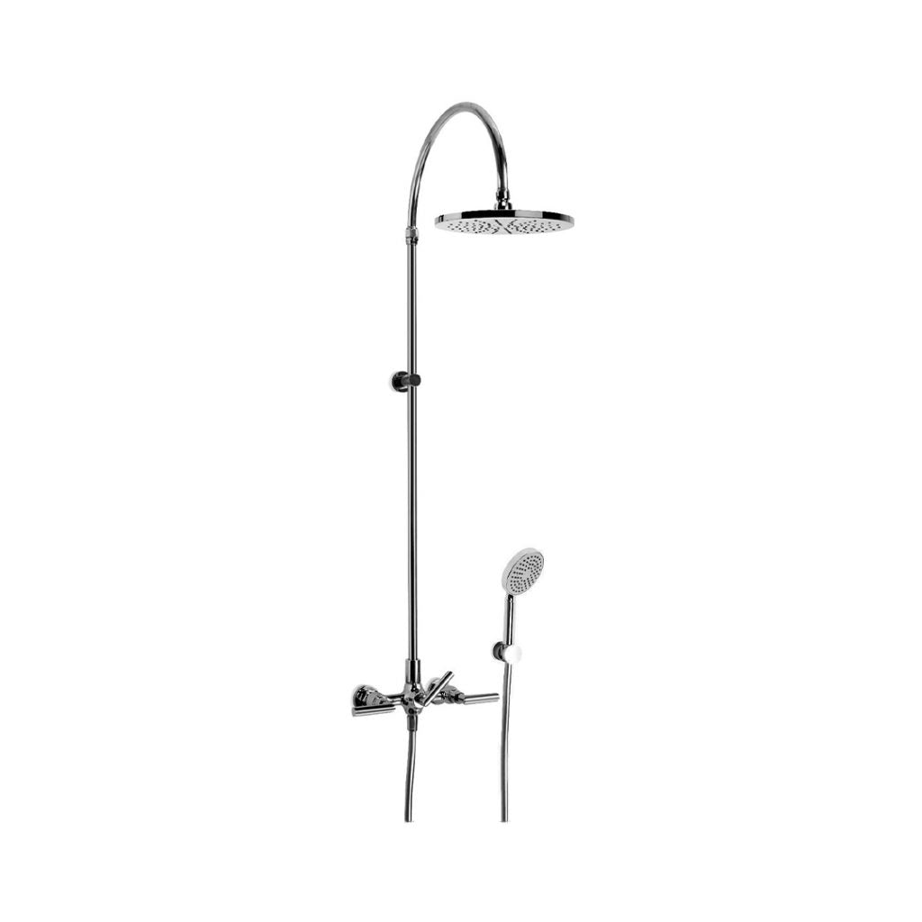 City Plus Shower Set with Multi-Function Handshower and D Levers