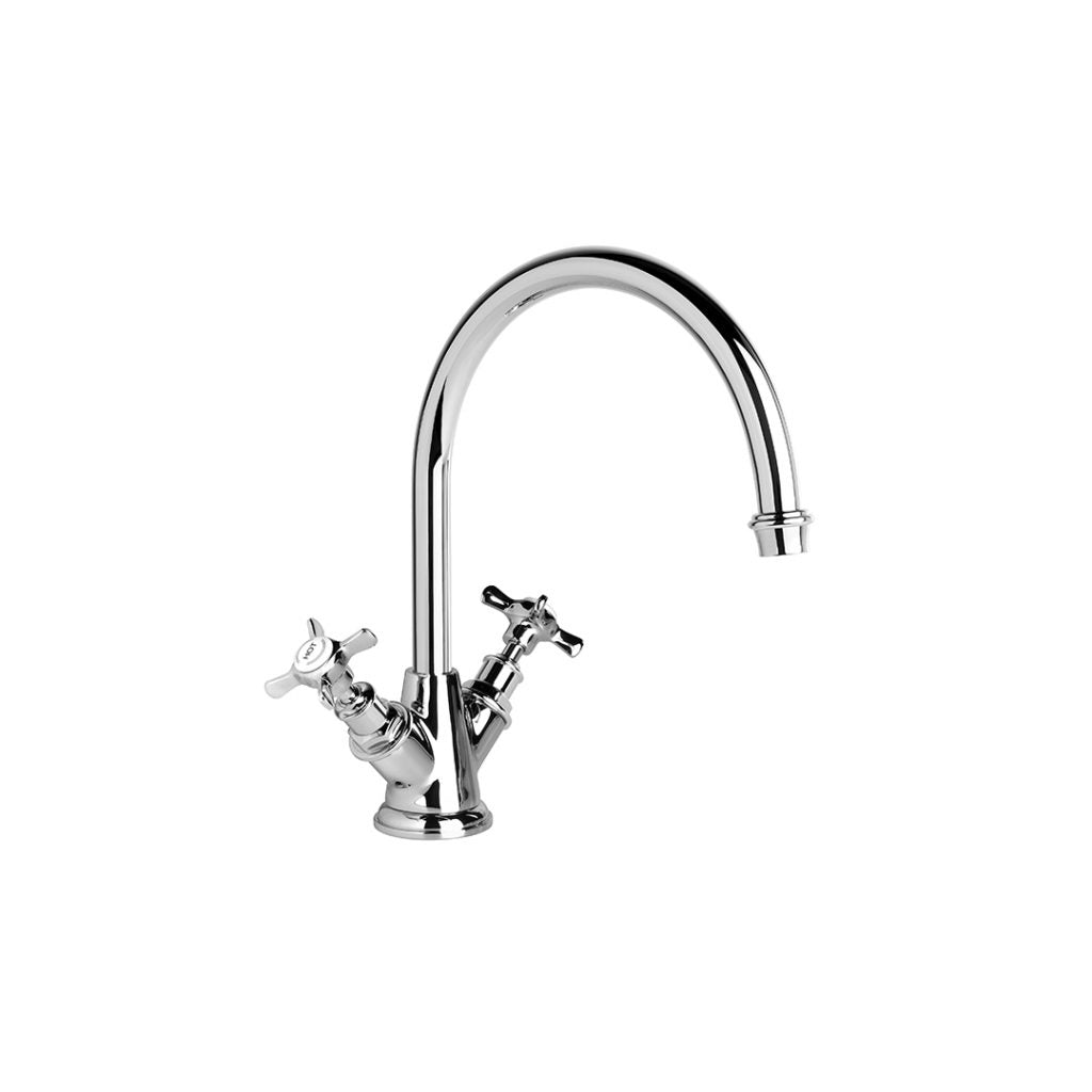 Neu England Kitchen Mixer with Cross Handles