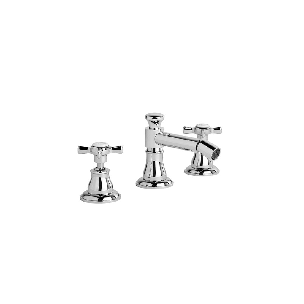 Neu England Bidet Set with Cross Handles