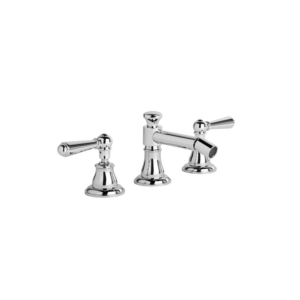 Neu England Bidet Set with Metal Levers