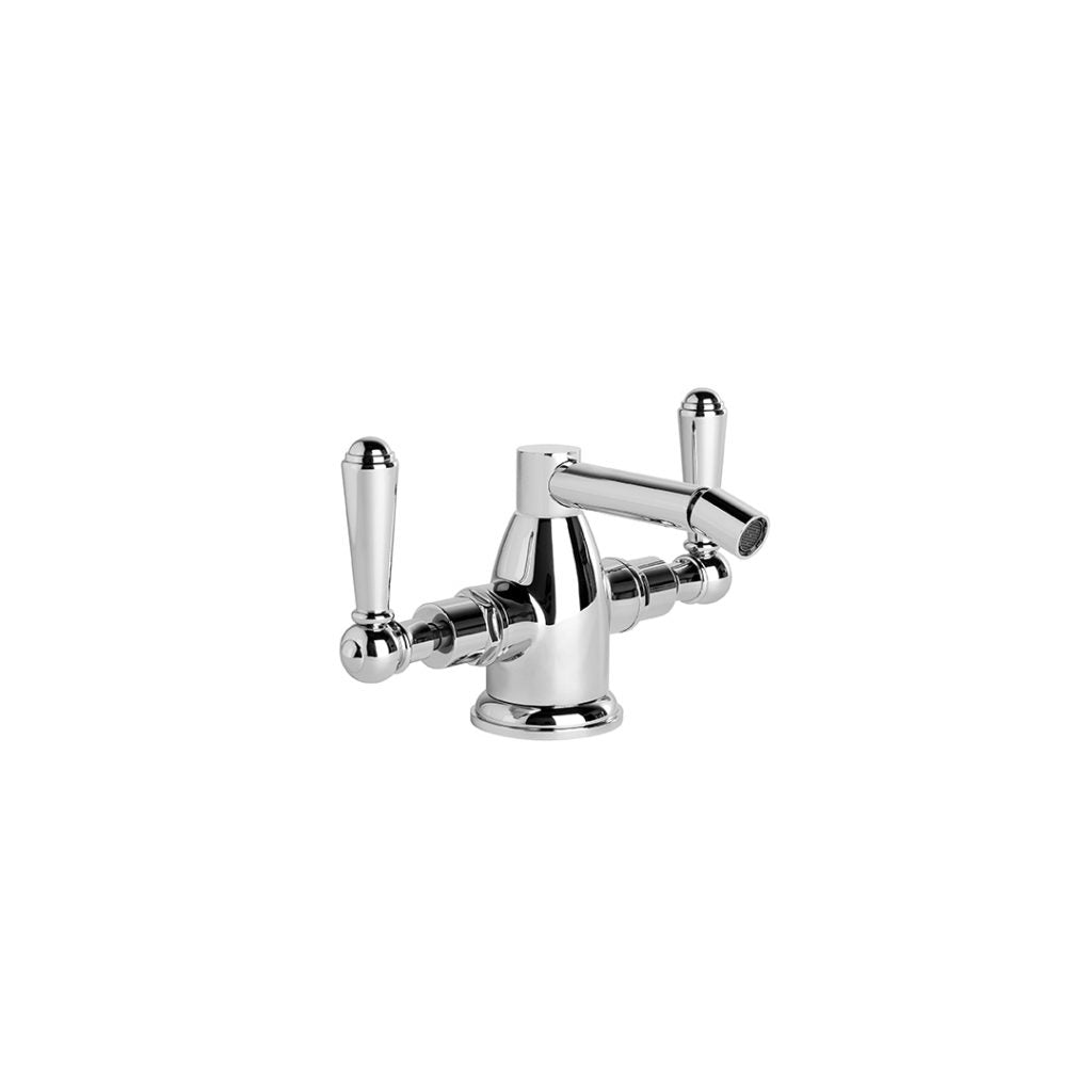 Neu England Bidet Mixer with Metal Levers