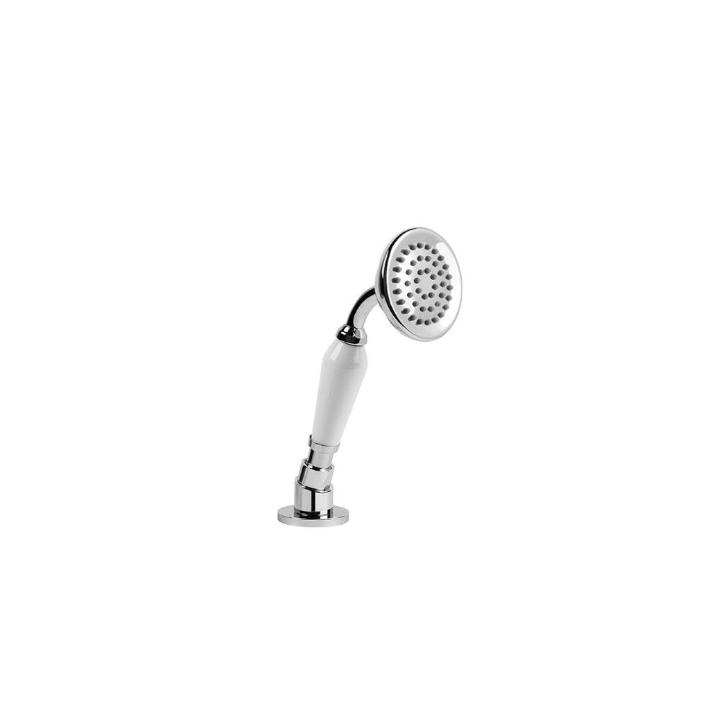 Neu England Handshower with White Porcelain Insert