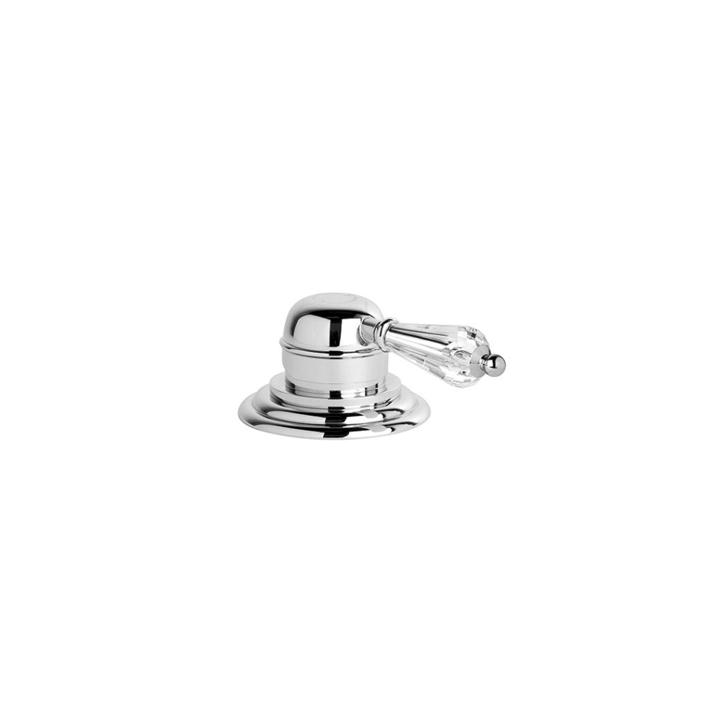 Neu England Hob Mounted Mixer with Kristall Lever