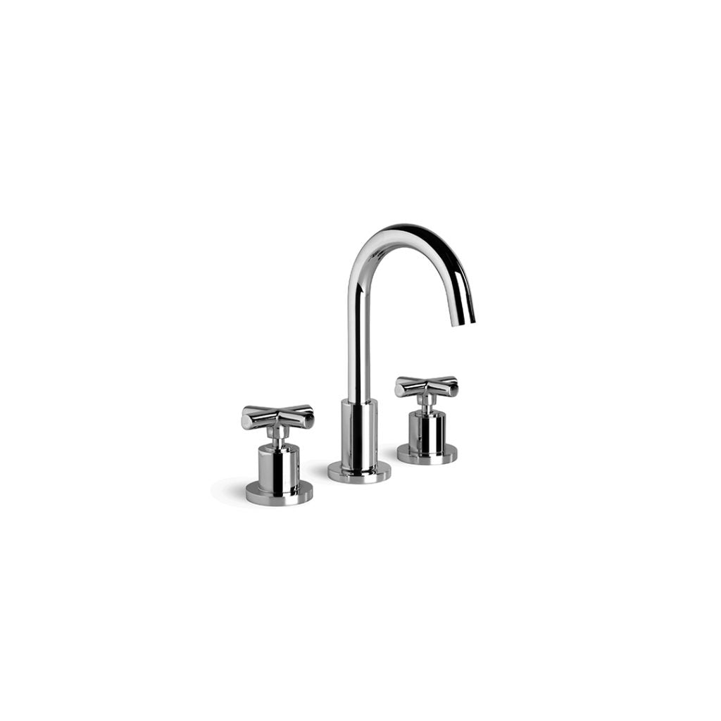 City Plus Basin Set with Cross Handles