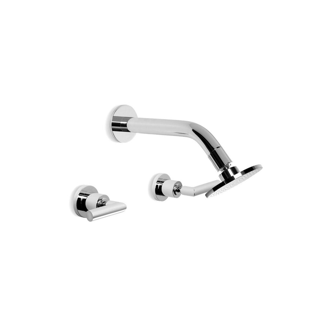 City Plus Shower Set with 100mm Rose and D Levers