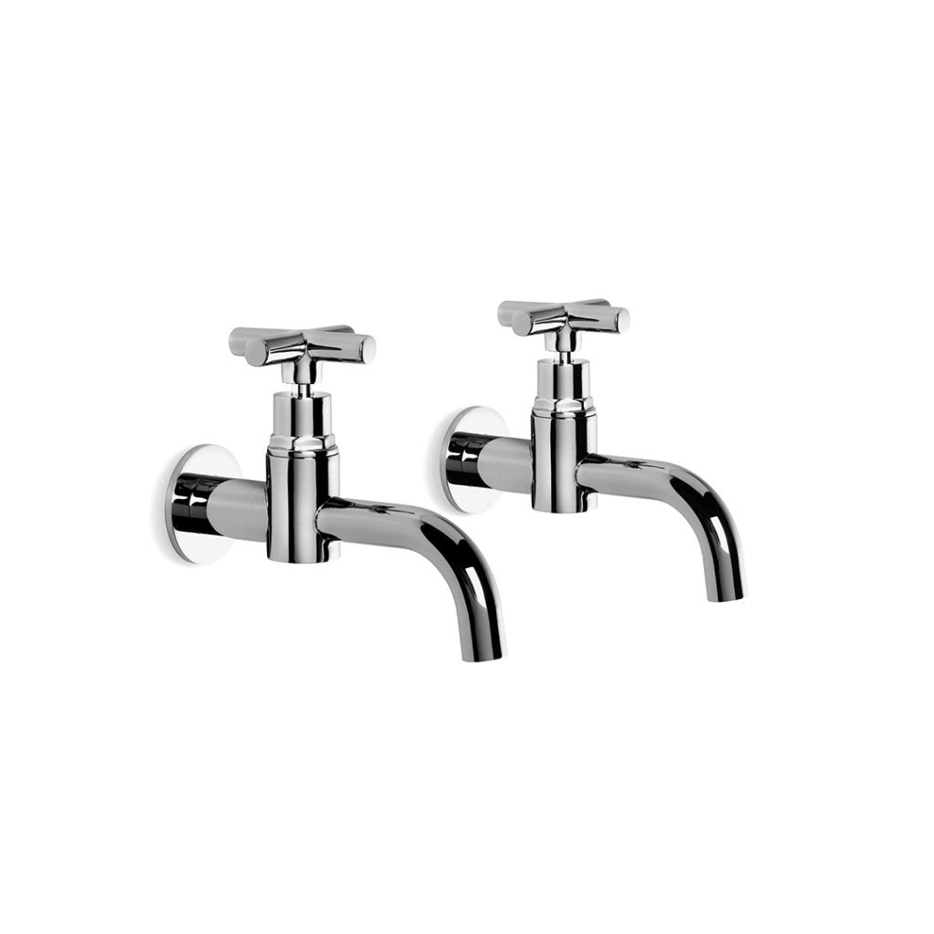 City Plus Bib Taps with Cross Handle