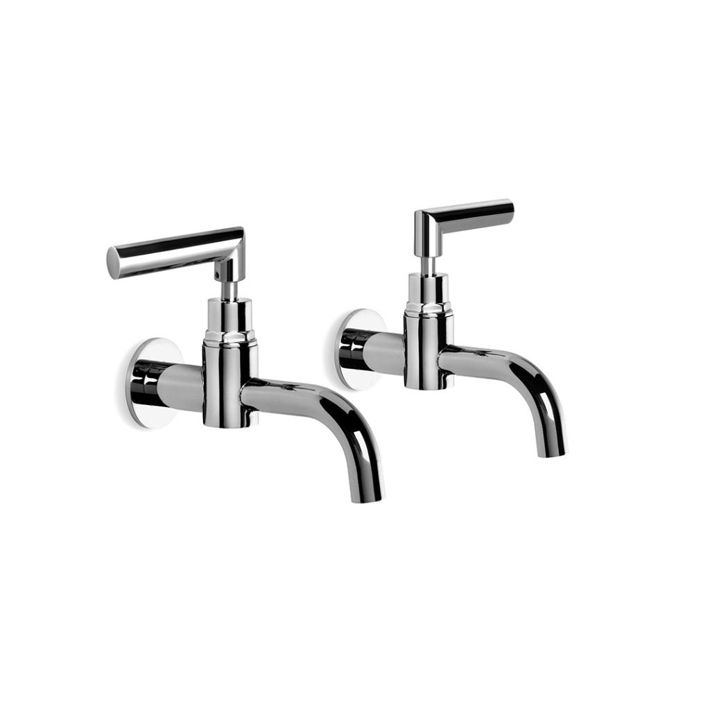 City Plus Bib Taps with D Levers