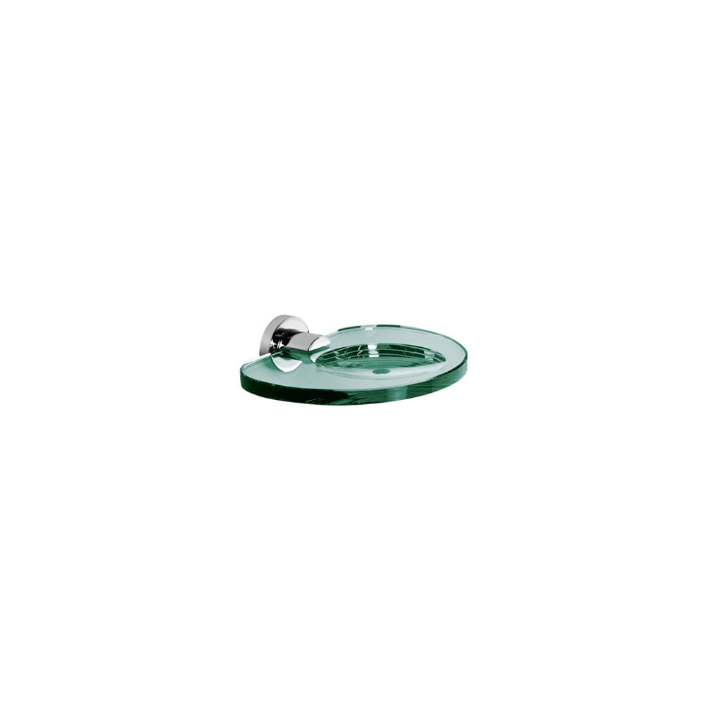 City Plus Glass Soap Holder
